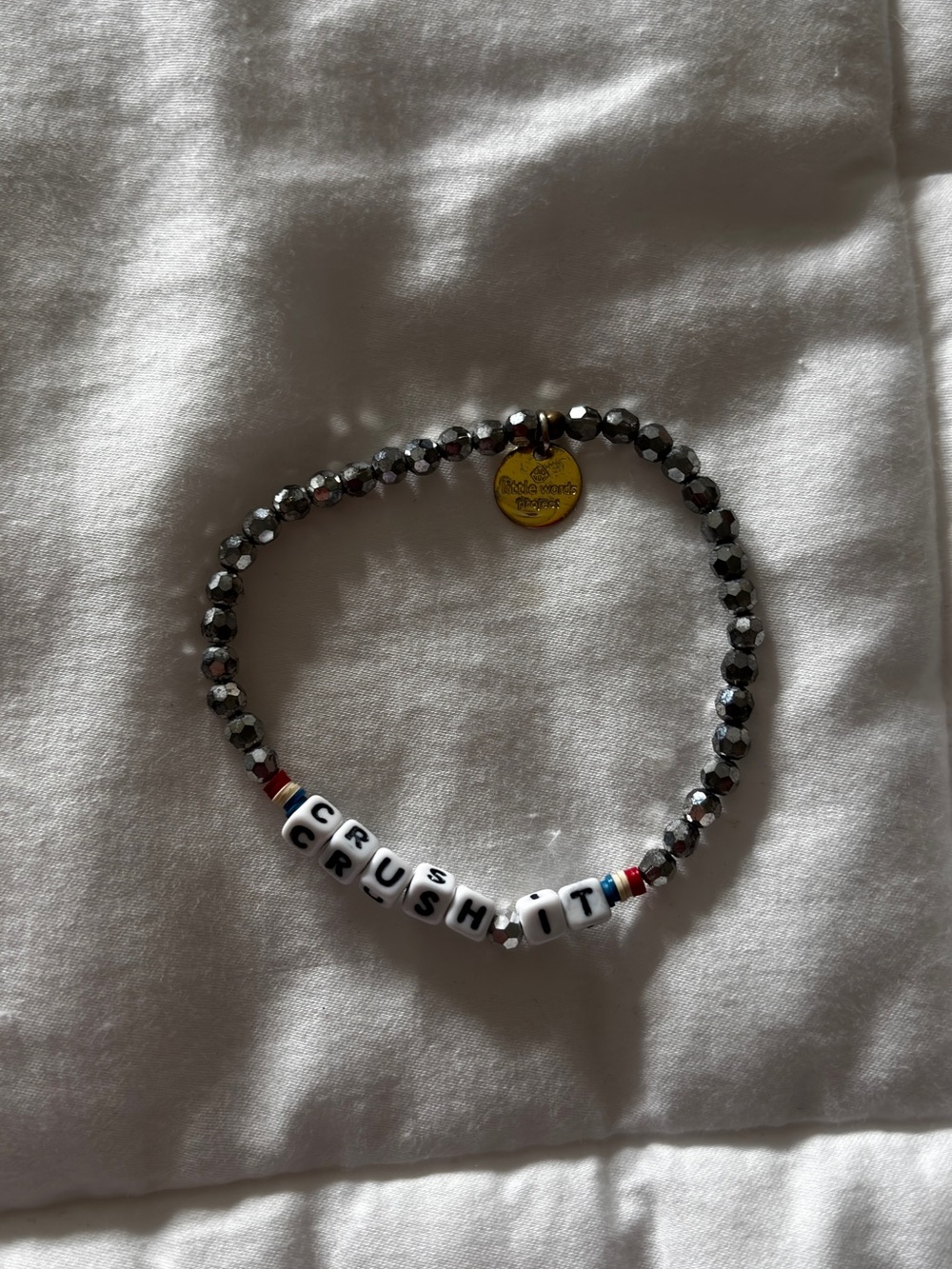 Little words project LWP bracelet crush it